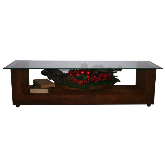Loungetisch -Relax- mit Glasplatte