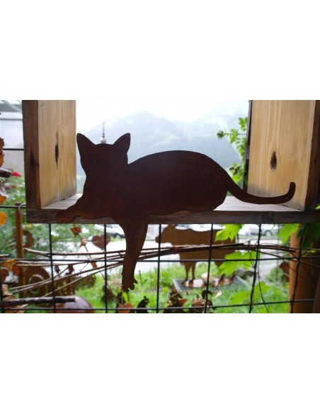 Katze für Kante Pfote nach unten