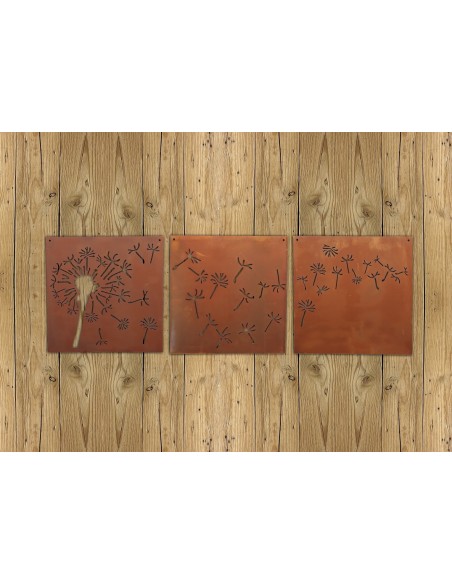 Bildtriologie "Pusteblume" ohne Schriftzug Bildtriologie "Pusteblume" ohne Schriftzug