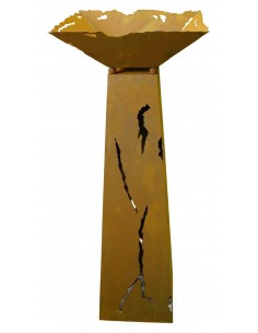 Säule Trapez Mystik 96,5 cm hoch inkl. Schale 2