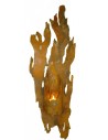 Wandfackel - Treibholz - für Kerzen 54 cm (klein) - rustikale Wanddeko