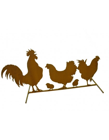 "Geflügel" Gockel, Hennen, Küken