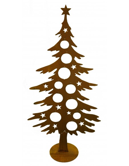 Dekotanne 125 cm hoch für Christbaumkugeln