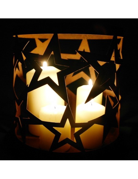 Sternenwindlicht 18 x 20 cm Edelrost Sternenwindlicht 18 x 20 cm Edelrost