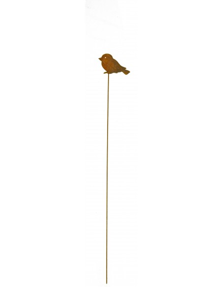 Vogel aus Metall auf Stab 1m