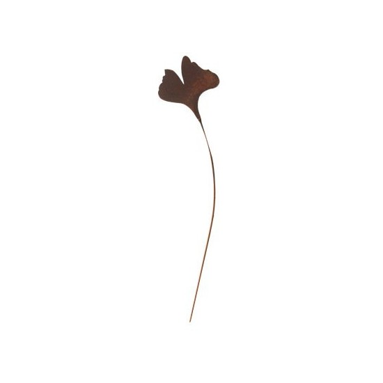 Ginkgoblatt groß auf Stab