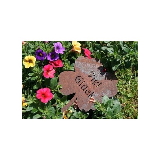 Kleeblatt -Viel Glück-