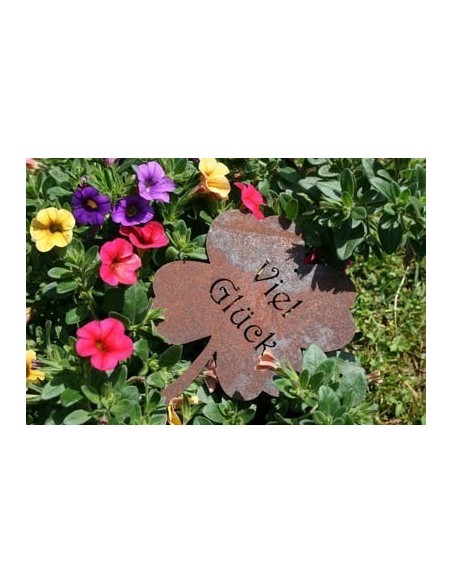 Kleeblatt -Viel Glück-