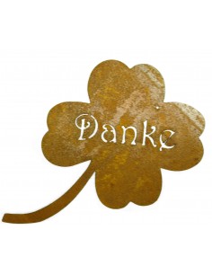 Kleeblatt -Danke-