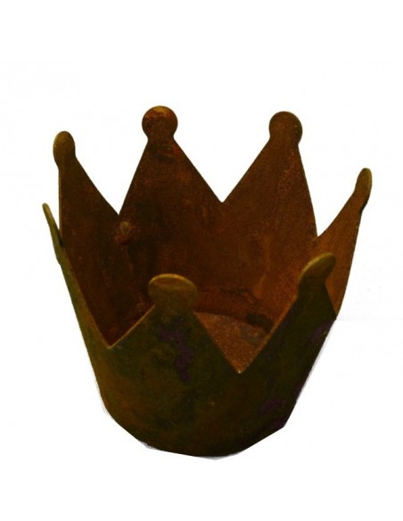 Rost Krone Ø23cm Edelrost Krone zum bepflanzen