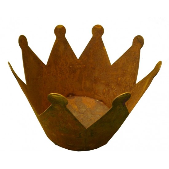 Rost Krone Ø23cm Edelrost Krone zum bepflanzen