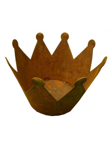 Rost Krone Ø23cm Edelrost Krone zum bepflanzen
