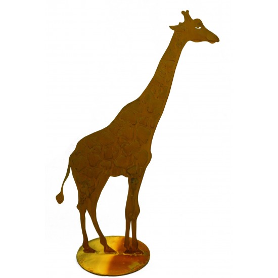 Giraffe auf Platte, zum Stellen