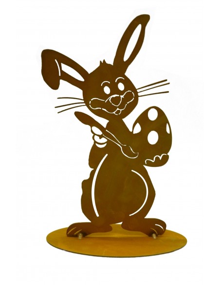 Hase bemalt Ei