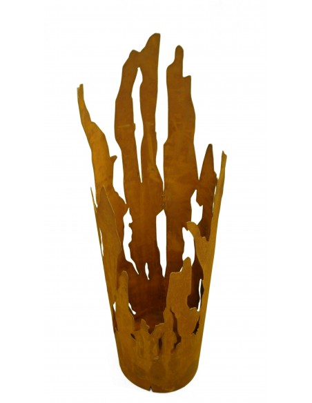 "Treibholzsäule" Säule mit tief eingesetztem Boden