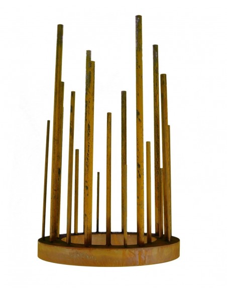 Kerzenleuchter XXL Ring Ø 60 cm "So und So"