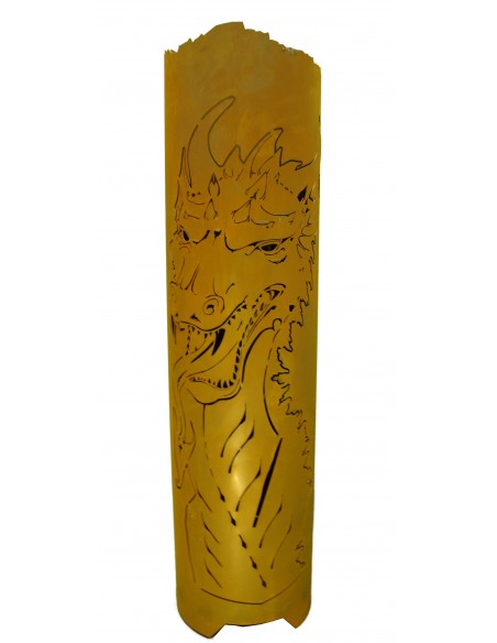 Säule "magischer Drache", Rost