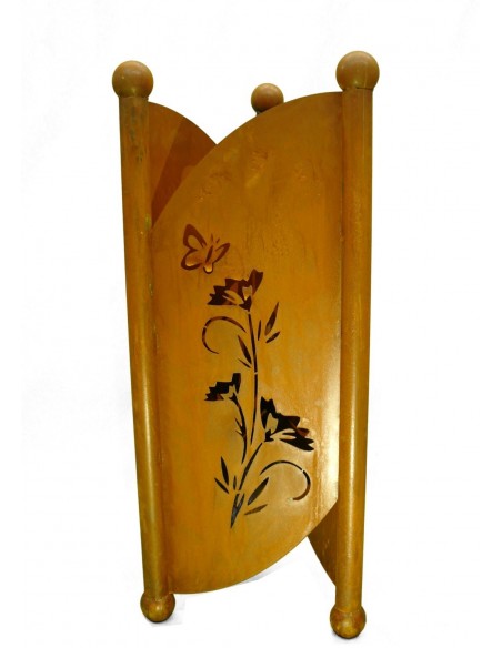 Rost Säule "Andi" Dreieck 90 cm hoch