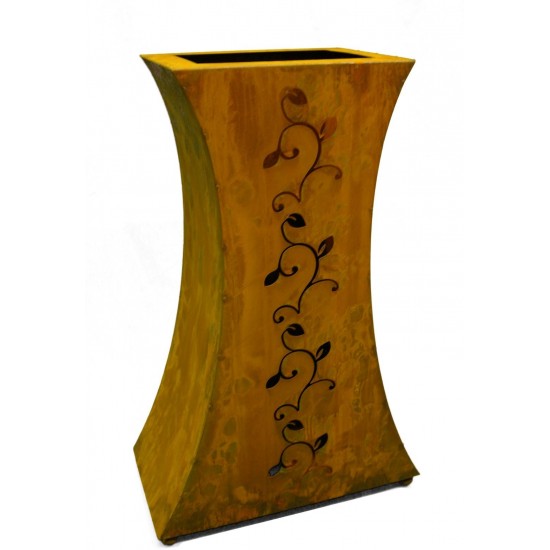 Rost Säule -Strecki- groß 90 cm hoch - tailiert - Art.  0941-11