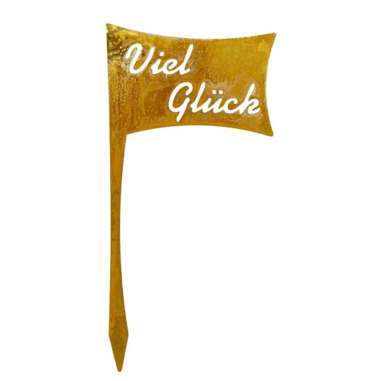 Topfstecker "Viel Glück "