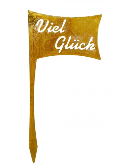 Topfstecker "Viel Glück "