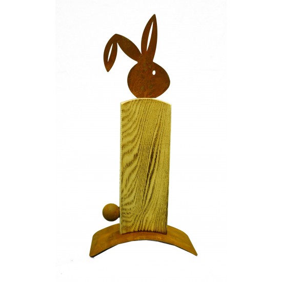 Hase Konrad 35 cm angeflammt