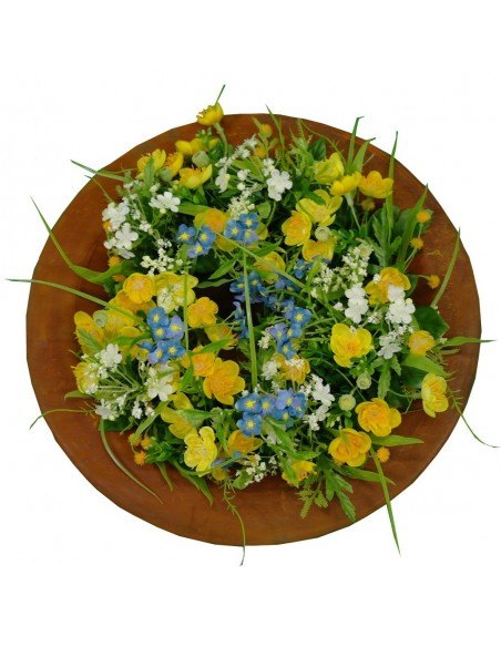 Rost Schale  mit Rand 30 cm Ø auf Platte Rand 3,5 cm