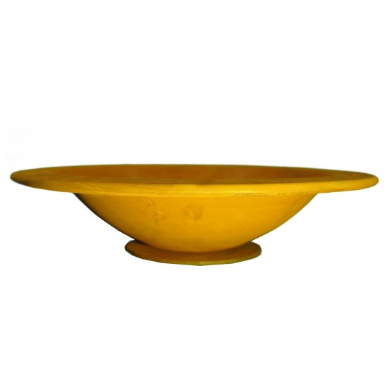 Rost Schale  mit Rand 30 cm Ø auf Platte Rand 3,5 cm