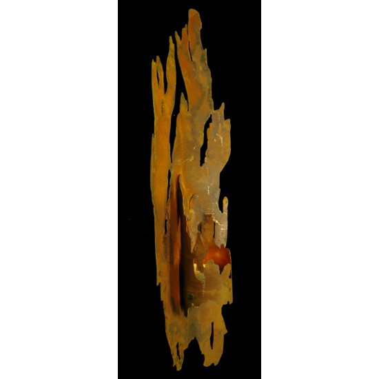 Wandlicht "Fackel" für Kerzen