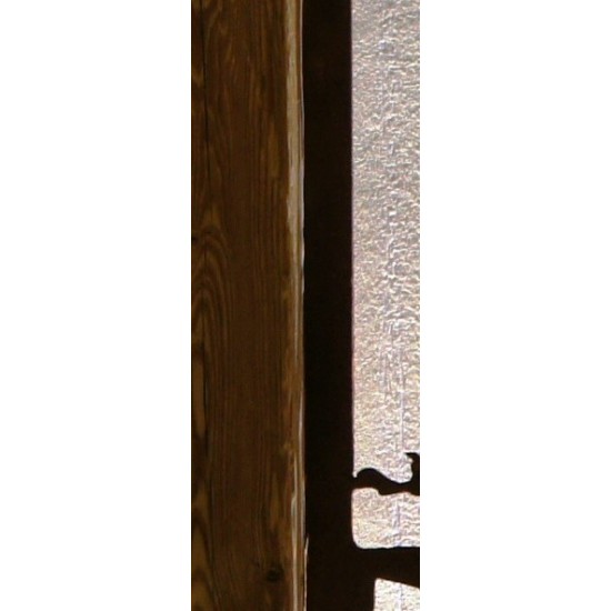 Rost Sichtschutz Wiesenmotiv mit Blumen "A" Abtrennung aus 3mm Stahl ohne Umrandung