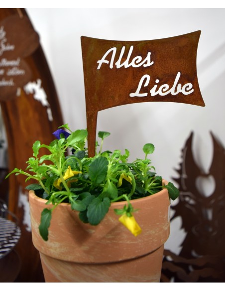 Topfstecker "Alles Liebe"