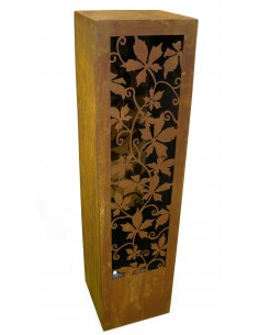 Rost Säule Wilder Wein 140 cm