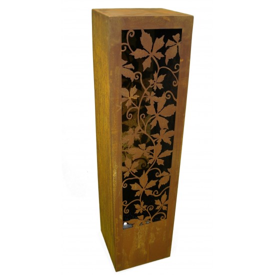 Rost Säule Wilder Wein 140 cm