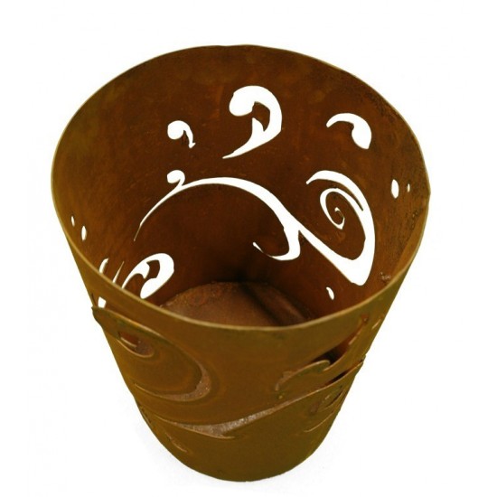 Edelrost Windlicht Barrok