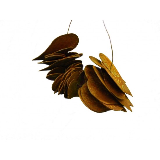 24 Mini Rost Herzen zum Aufhängen