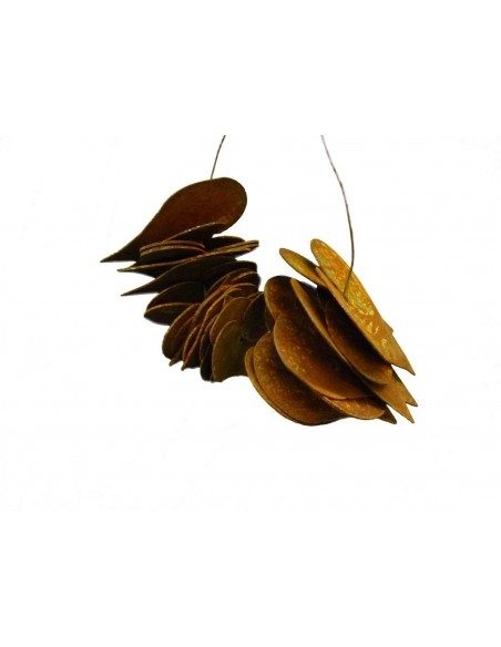 24 Mini Rost Herzen zum Aufhängen