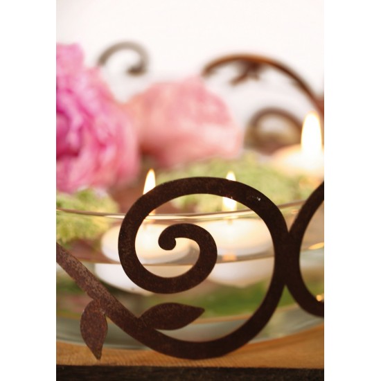 Ornamentring für Vasen/Windlichter/Schalen
