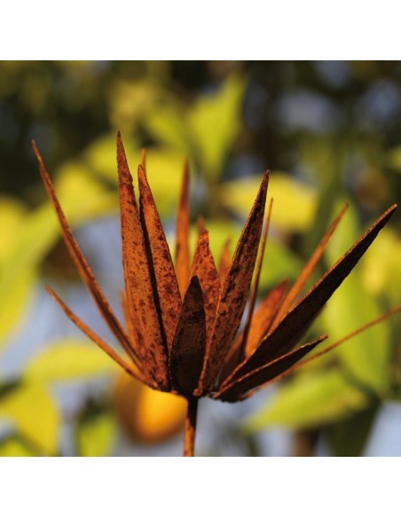 Wildflower Stecker groß - Blüte mit spitzen unregeläßigen Blüten zum Legen