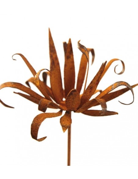 Wildflower Stecker groß - Blüte mit spitzen unregeläßigen Blüten zum Legen