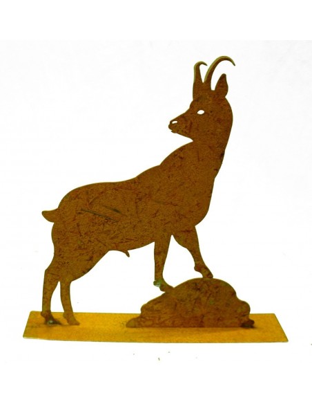 Rost Gemse 30 cm rostige Gams Pfaudler und Riemenschneider