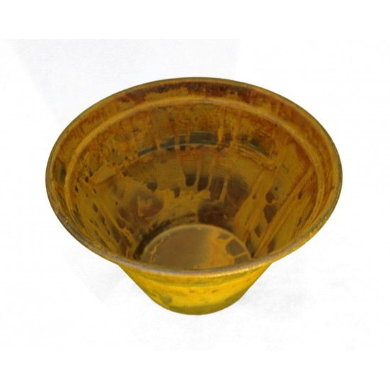 Rostiger Blumentopf klein 10 cm hoch