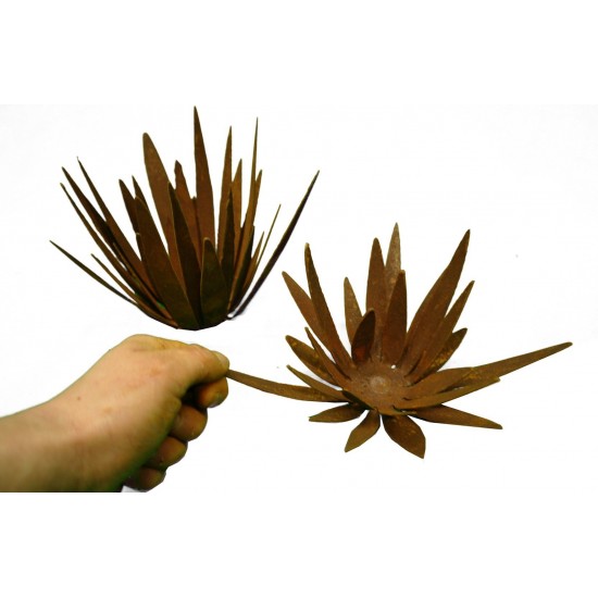 Rost Wildflower klein - Blüte mit spitzen unregeläßigen Blüten zum Legen