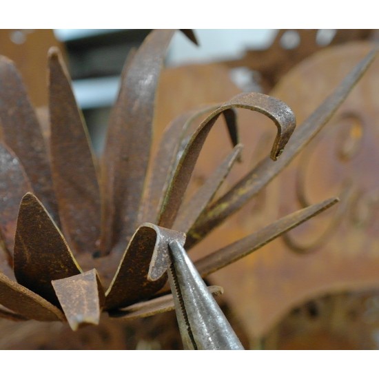 Rost Wildflower klein - Blüte mit spitzen unregeläßigen Blüten zum Legen