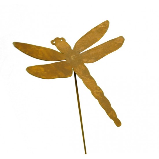 Edelrost Libelle Gr.1 zum Stecken