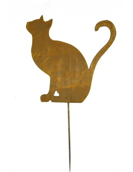 Stecker Katze sitzend - bilden ein Herz