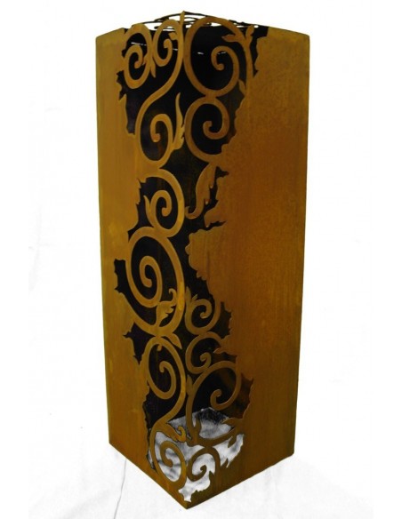 Rost Säule Venezia 1,2 m hoch 30 x 30 cm