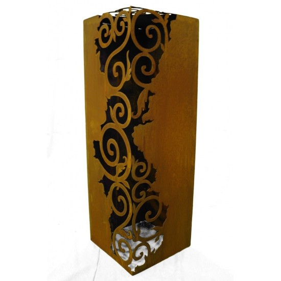 Rost Säule Venezia 1,6 m hoch 30 x 30 cm