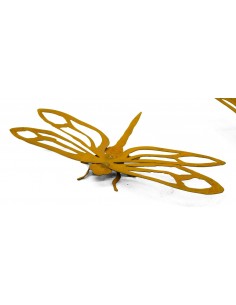 Edelrost Libelle "Dragonfly" klein Rostige Gartendeko