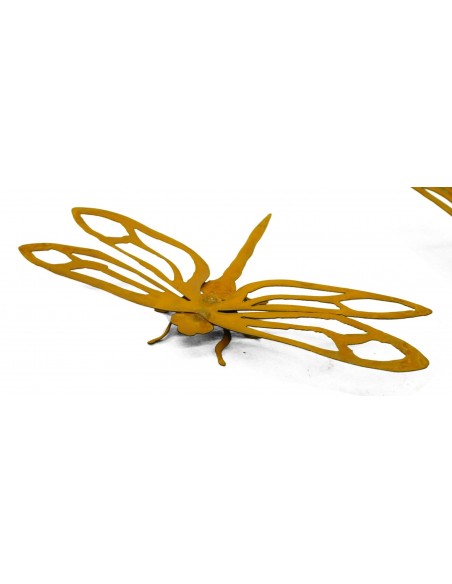 Edelrost Libelle "Dragonfly" klein Rostige Gartendeko