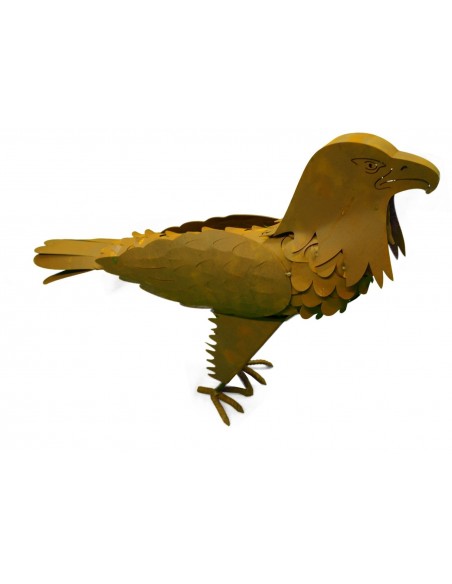 Edelrost Adler 3D 60cm hoch Dekoadler